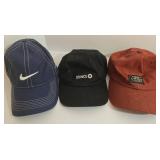Lot of 5 Caps - Orvis, Nike, Stance, J.M. Browning, STANCE, Cigna Brands