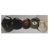 Lot of 5 Caps - Orvis, Nike, Stance, J.M. Browning, STANCE, Cigna Brands