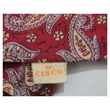 Cisco Paisley Opera Scarf & Marshall Field & Co Beige Wool Scarf - Lot of 2