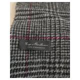 4-Piece Scarf Lot: 2 Cashmere Plaids, 2 Wool Scarves