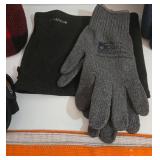 Winter Accessories: L.L.Bean Gloves, Buffalo Plaid Wool Mittens, Neck Warmers, Ear Muffs, Scarf