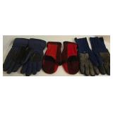 Winter Accessories: L.L.Bean Gloves, Buffalo Plaid Wool Mittens, Neck Warmers, Ear Muffs, Scarf