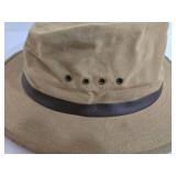 Vintage Filson Tin Cloth Packer Hat XXL