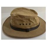 Vintage Filson Tin Cloth Packer Hat XXL