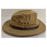 Vintage Filson Tin Cloth Packer Hat XXL