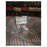 Lot of 3 Fedora Hats - Milani Straw with Feathers & Original Penguin Tweed  & Waterproof Woven Gray