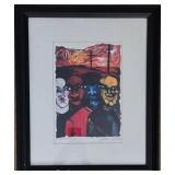 A Shared Vision Framed Artwork - Artist Jackson Collins