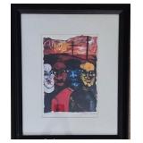 A Shared Vision Framed Artwork - Artist Jackson Collins