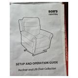 Nexus Massaging Power Lift Recliner - Bob