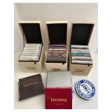 Rhino Blues Masters Volumes 1-15 CD Collection & The Lord of the Rings Soundtrack & 3 Storage Boxes