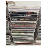 CDs Collection - Rock, Pop, Jazz & Soundtracks in Jewel Case Stacks
