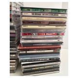CDs Collection - Rock, Pop, Jazz & Soundtracks in Jewel Case Stacks