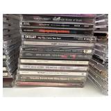 CDs Collection - Rock, Pop, Jazz & Soundtracks in Jewel Case Stacks