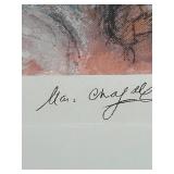 Marc Chagall - Marriage Ltd Ed Print, Facsimile Signed, 29 1/2 x 42 in