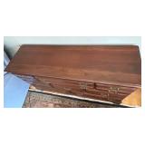 Mid-Century Modern 8-Drawer Dresser, 60W x 18D x 33H