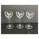 Riedel Martini Glasses - 4, Riedel Champagne Flutes - 7, Riedel Champagne Coup Glasses - 3