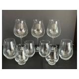 Riedel & Schott Zwiesel Wine Glasses - 9-Piece Set