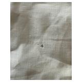 Victorian Ribbon Work Picture - Crystal Perfume Bottles, Irice Purple Bottle, Lace Runner 48x15