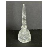 Morlee Antique Czechoslovakian Cut-Glass Perfume Bottles - 7 Bottle Set, Varied Colors