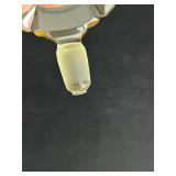 Morlee Antique Czechoslovakian Cut-Glass Perfume Bottles - 7 Bottle Set, Varied Colors