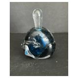 Morlee Antique Czechoslovakian Cut-Glass Perfume Bottles - 7 Bottle Set, Varied Colors