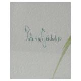 Patricia Geisheker Original Watercolor - Yellow Daffodils, Framed, 18 1/2 x 29 1/2 in