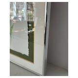 Patricia Geisheker Original Watercolor - Yellow Daffodils, Framed, 18 1/2 x 29 1/2 in