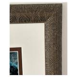 Marc Chagall Le Mur des lamentations Framed Print - 18 1/4 x 22 1/2 in