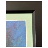 Marc Chagall The Blue Fiddler - Framed Print, 25 x 33 in