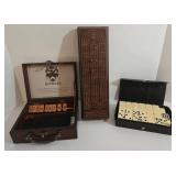 Shut-The-Box, Cribbage, 3 New Bicycle Card Decks, & Dominoes Deluxe