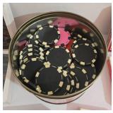 14 Decks of Playing Cards & Poker Chips in Vintage Atwood