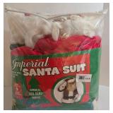 Vintage Imperial Santa Suit XL - Hat, Jacket, Pants, Belt & Boot Tops