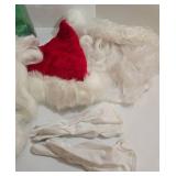 Vintage Imperial Santa Suit XL - Hat, Jacket, Pants, Belt & Boot Tops