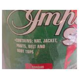 Vintage Imperial Santa Suit XL - Hat, Jacket, Pants, Belt & Boot Tops