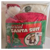 Vintage Imperial Santa Suit XL - Hat, Jacket, Pants, Belt & Boot Tops