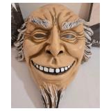3 Costume Accessories: The Purge Uncle Sam Mask, Spirit Wise Wizard Wig, & Bald Cap