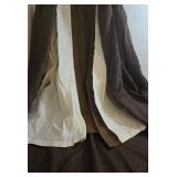 Star Wars Obi-Wan Jedi Costume XXXL Brown Robe & White Tunics with Belt