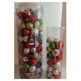 Enchanted Forest 108 Shatterproof Ornaments - Assorted Christmas Ball Set