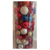 Enchanted Forest 108 Shatterproof Ornaments - Assorted Christmas Ball Set