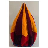 2 Colorful Jester Hats with Mardi Gras Beads