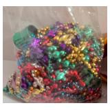 2 Colorful Jester Hats with Mardi Gras Beads