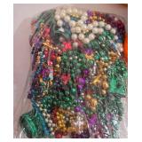 2 Colorful Jester Hats with Mardi Gras Beads