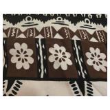 Hawaiian & Fijian Costume Accessories - Tapa Fabric Wrap, 4 Lei