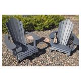 Leisure Line Adirondack Chairs - Pair