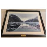 Dawes Glacier Framed Photograph - Spring Vacation - 20x28 - WOMCF-105-048C-20x28