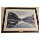 Dawes Glacier Framed Photograph - Spring Vacation - 20x28 - WOMCF-105-048C-20x28