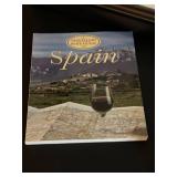 VinMaps Spain Map Reserva - Framed 34x31 in with 3 Travel Books