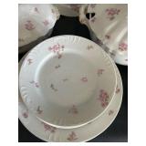 Haviland Limoges Pink Flower Pattern 18-Piece Dinnerware Set