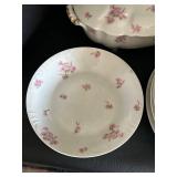 Haviland Limoges Pink Flower Pattern 18-Piece Dinnerware Set