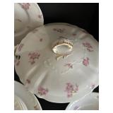 Haviland Limoges Pink Flower Pattern 18-Piece Dinnerware Set